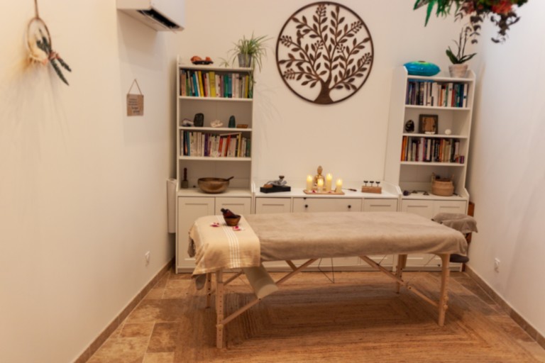 salle de massages et consultation